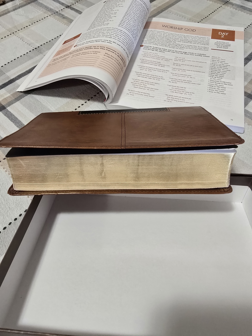 Bible Set, Holman CSB Bible and Blackberry/King Bible Study - Picture 5 of 12